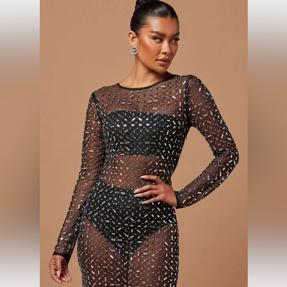 Sana Embellished Maxi Dress - Picture 2 of 5